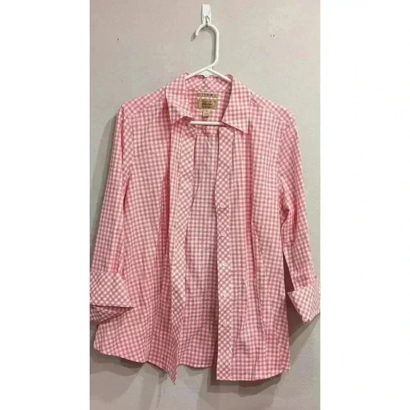 Women's Taylor Gold Label Investments button dress shirt size 14 - Picture 1 of 3